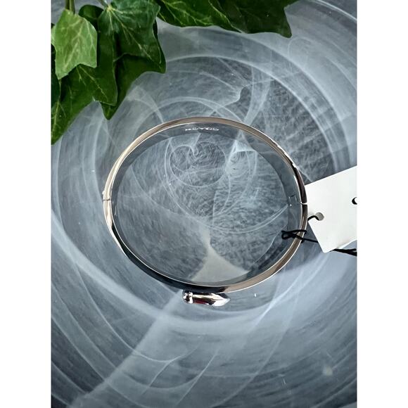 NOT AVAILABLE NWT Coach designer silver bangle bracelet - Picture 4 of 5